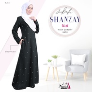 High Quality Stylish Jubah Shanzay With Side Pocket Front Batu Design New Arival 2024