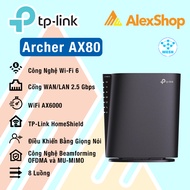 Tp Link Archer AX80, Wi-Fi 6 Standard, AX6000 Speed, 8 Threads, LAN / WAN Port 2.5G
