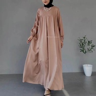 ASHANTY DRESS EXCLUSIF RAYON TWILL / JUMBOO MASUK XL - XXL