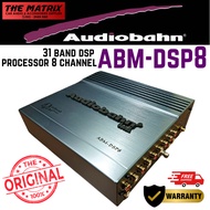 Audiobahn Original ABM-DSP8 31 Band EQ Digital DSP Processor 8 Channel