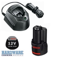 BOSCH 12V LITHIUM BATTERY + CHARGER BASIC