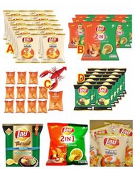 泰國 Lays 細包裝薯片 (1Pack12包)】