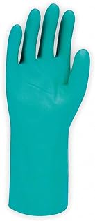Honeywell LA172G/8 Nitri-Guard Nitrile Gloves, 17 Mil, 5" H, 0.01" L, 13" W, Green