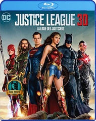 Bluray พากย์ไทยครบ Movie Justice League (2017) 3D Movie แผ่น Blu-ray