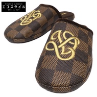 路易威登 [全新] LV Palace Line Damier 穆勒拖鞋 室內鞋 8碼 [二手]
