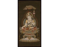 手繪飄逸唐卡  日本神靈