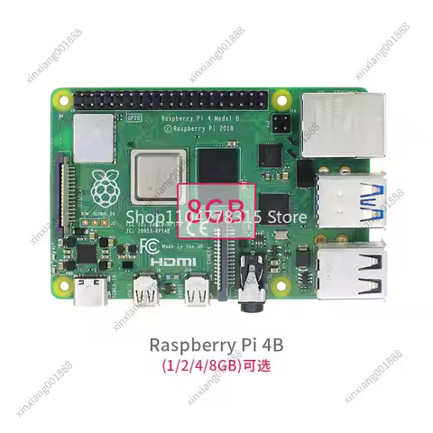 For Raspberry Pi 4 Model B 4GB 8GB Development Board Zero2W PICO W Mini Linux Motherboard Micro Comp