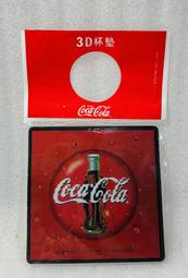 §鈺康商行§ Coca'Cola可口可樂 復古 3D杯墊 