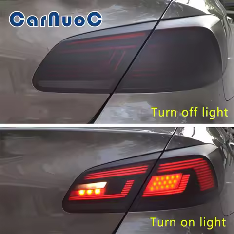 2M Car Light Sticker Headlight Tail Light Tint Vinyl Film For Polo Passat CC Golf 5 6 7 MK4 MK5 MK6 
