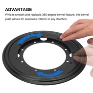【FAS】-3Pack 9in Round LazySusan Turntable Bearing Plate Rotating Swivel Plate Turntable Base for Tab