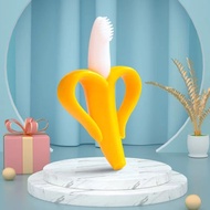 Spot Food Grade Silicone Banana Gum 0-3 Year Old Baby Grinding Rod, Newborn Bite Toy, Baby Gum