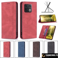 TC Casing For Xiaomi Mi 12 Pro Lite Redmi 10C Note 11E POCO M4 PRO Magnetic Anti Theft Brush Flip Leather Phone Case