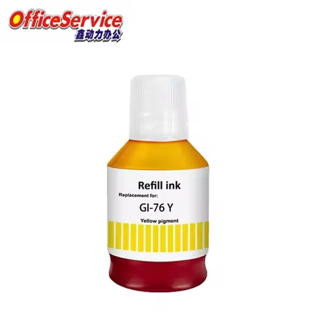 GI-76 refill ink compatible for Canon MAXIFY GX3070 GX4070 GX5070 GX6070 GX6570 GX7070 inkjet printe