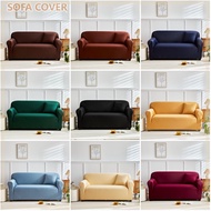 [34 Styles]1/2/3/4 Seater Sofa Cover Elastic Sofa Cover/Sofa Cover L Shape Sofa Cover Protector