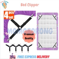 🔥 Free Shipping 🔥 4 in 1 (1set) Cadar Klip/ Bedsheet Clipper/Bed sheet clip/ Bedsheet Buckle Bed / P