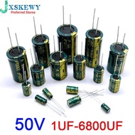 High Frequency Electrolytic Capacitor 50V 1UF 2.2UF 4.7UF 22UF 47UF 100UF  220UF 330UF 470UF 1000UF 