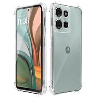 Soft Transparent Phone Casing For Moto G56 G86 Power G75 5G G05 G86 Clear Protective Cover