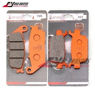 Front Rear Brake Pads For Honda NSS 125 Forza 15-21 SH 125i 150i 14-21 NSS 300 D Forza 18-21 NSS 350