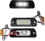2Pcs Canbus Error Free LED Number Plate Lights Bulbs, for Mercedes-Benz W164 X164 W251 ML GL R Class