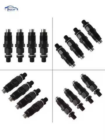 4 PCS New Diesel Fuel Injectors For Nissan Navara QD32 D22 3.2L Fuel Supply System Car Engine Replac