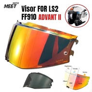 HOT Visor Lens Suitable For LS2 FF910 ADVANT II Modular Motorcycle Helmet Electronic Gun R