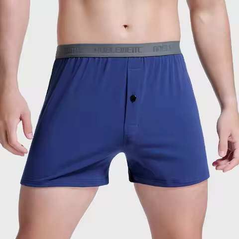 Men's Underwear, Loose Home Shorts, Summer Boxer Briefs, Thin Cotton Arrow Pants, Large Size Boxer H