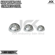 HALF BALL 1" , 1" 1/2 , 2" , 2" 1/2 , 3" S/S