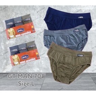 Adult Men's CD Adult Men's Underwear/ GT MAN 708 SIZE M, L, XL (CONTENTS 3 PIECES)