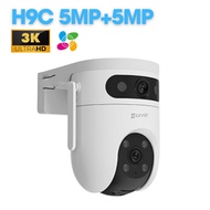 EZVIZ CS-H9C WiFi Camera (5MP+5MP) - 2 outdoor eyes, memory card support, dual lens, color night, Sp