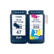 Canon PG47 CL57 CL57S Ink Cartridge Black Color for E400 E460 E480 E410 E470 E3170 High Yield