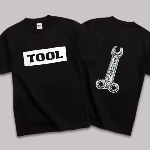 2024 Fashion Men TOOL Band Wrench Pallus Logo T Shirt Casual Oversized Breathable T-shirt Graphic Yo