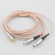 Audiocrast 16 Core 99% 7N OCC Earphone Cable For Sennheiser HD800 HD800s HD820s HD820 Enigma Acousti