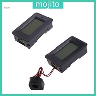 Mojito Multi-functional 20 100A AC LCD Digital Kilowatt-hour Meter Voltmeter Ammeter with Ac Current