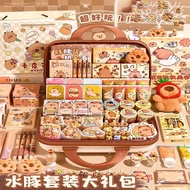 ✨Kapibala cream glue quicksanda guka set luxury hand account gift box sticker elementa卡皮巴拉奶油胶流沙咕卡套装豪