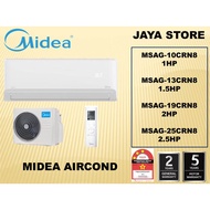 Midea ( MSAG-10CRN8 / MSAG-13CRN8 / MSAG-19CRN8 / MSAG-25CRN8 ) Xtreme Cool R32 Non-Inverter Air Con