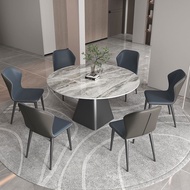 Round Table Sintered Stone Nordic Dining Table Set w Chair  Marble Dining Table  Extendable Dining Table  Foldable Dining Table  Marble Square Table  Dining Room Furniture