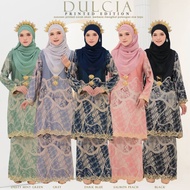 NEW ARRIVAL RAYA BAJU KURUNG PRINTED DULCIA  DOBBY SILK BY DMIMI 2024