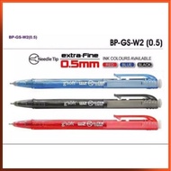 Gsoft W2 Retractable Ball Pen Semi Gel ink BallPen 0.5mm / 0.7mm