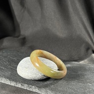 赤沙丘 | 紅翡絲墨黃綠 翡翠手鐲 貴妃鐲