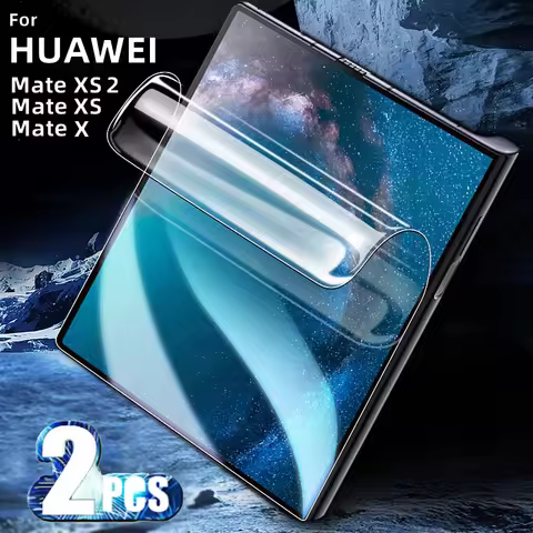 2Pcs Full Cover Frosted Matte Hydrogel Film For Huawei Mate X 3 XS 2 Xs2 X2 X3 X5 Soft HD Transparen