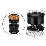 12 pcs Round 9 Inch Air Fryer Accessories Baking Basket for Secura Air Fryer Fit for All Air Fryer 4.2 5.3 5.5 5.8 6.8Qt