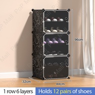 Shoes Rack Shoes Cabinet with door Shoe Organizers In/Outdoor Storage Shoe Box  Rak Kasut Bertutup Almari Kasut 鞋架/鞋柜