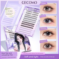 fake eyelashes eyelash GECOMO Variety Goddess Glue-Free False Eyelashes Large-Capacity Mixed Pack Li