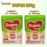 DUMEX . Milk Formula🥛 Dupro - 300g (Langkah1/Langkah2)