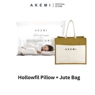 [NOT FOR SALE] AKEMI Hollowfil Pillow (45 x 71cm) + Jute Bag
