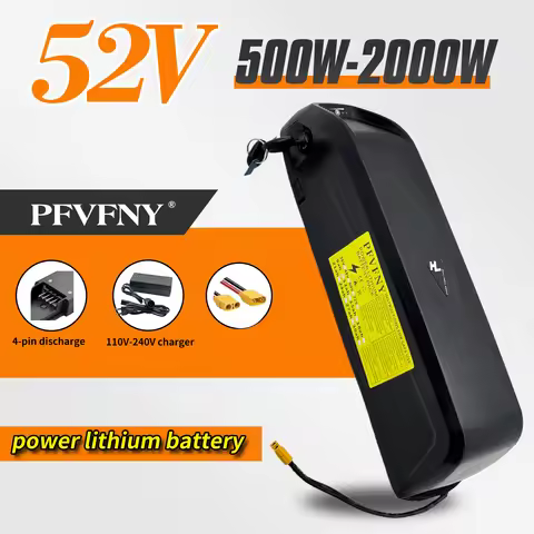 4-pin, 52V 20-30AH 18650 Hailong battery 35AH BMS long endurance 24-hour transportation air freight,