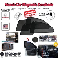 (Magnetic Sunshade) Honda City GM GN ACCORD BRV CRV CIVIC FE FC HRV 2022 JAZZ STREAM car side window