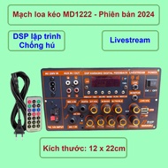 Mạch loa kéo LIVESTREAM DSP lập trình chống hú IC MD9840 công suất 65W – 130W Bluetooth thế hệ mới c