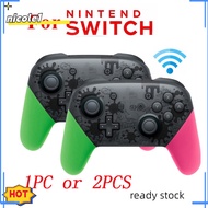 NICO For NS Switch Pro Splatoon2 Xenoblade Bluetooth Wireless Gamepad Remote Controller Joypad for Nintend Switch Game