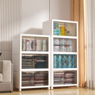 Foldable Multipurpose Double Storage Cabinet 45cm/65cm Large 2/3/4 Layers Foldable Storage Box